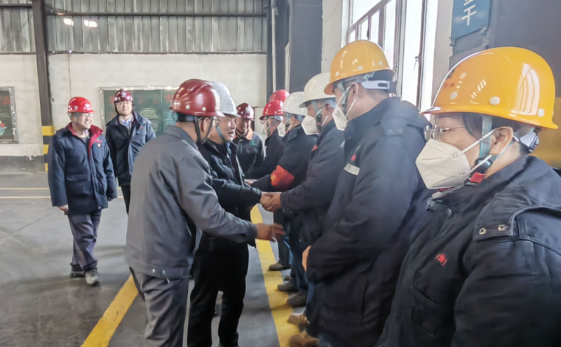 過年好！省國資委領(lǐng)導(dǎo)把新春祝福送到一線崗位