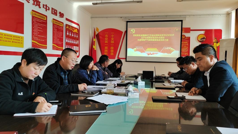 物產(chǎn)汽貿(mào)公司黨支部學習貫徹習近平總書記 關(guān)于國有企業(yè)改革發(fā)展和黨的建設(shè)重要論述 并謀劃具體工作